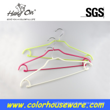 Thick metal clothes hanger